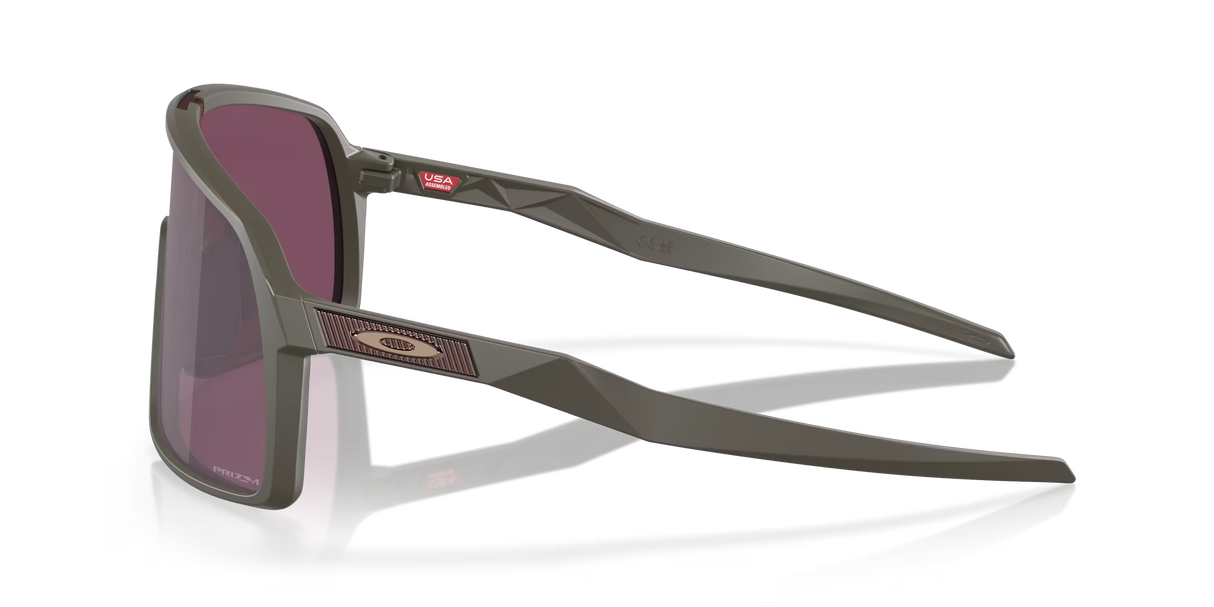 Oakley Sutro Sunglasses - Matte Olive W/ Prizm Road Black Lens