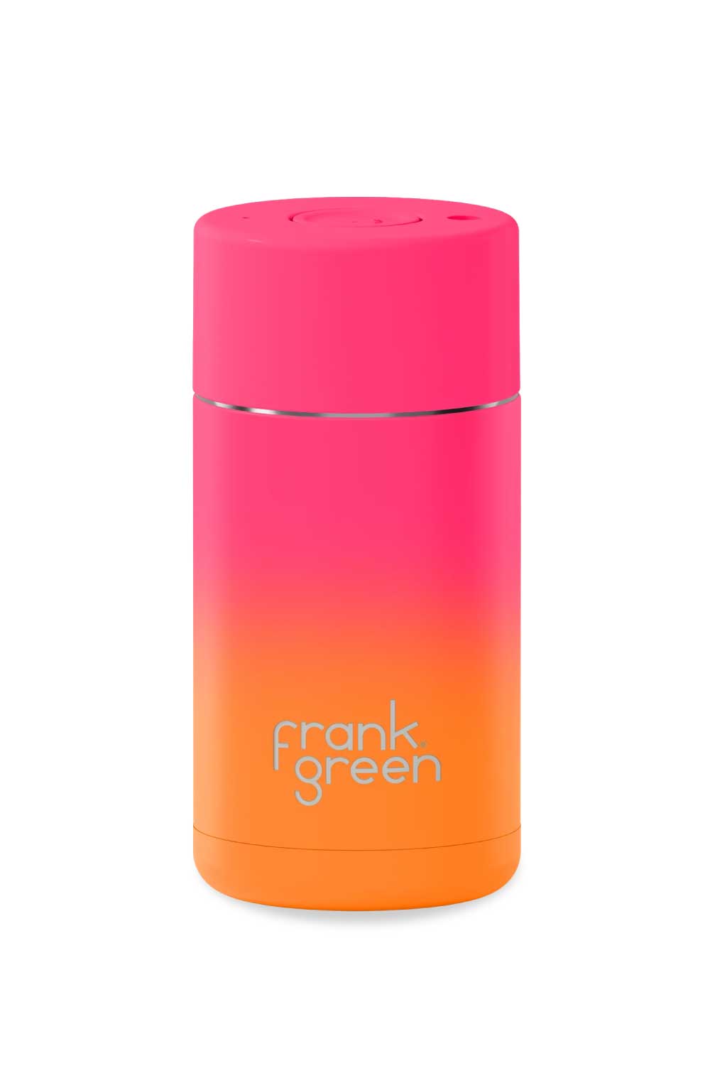 FRANK GREEN 12oz (355ml) Ceramic Reusable Cup with Push Button Lid