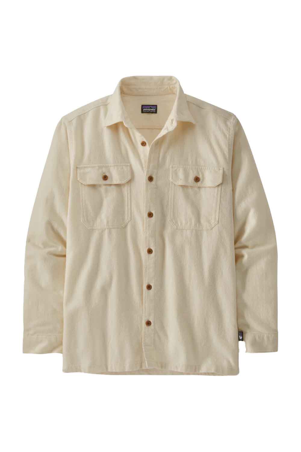 Patagonia Mens Long Sleeve Organic Cotton MW Fjord Flannel Shirt