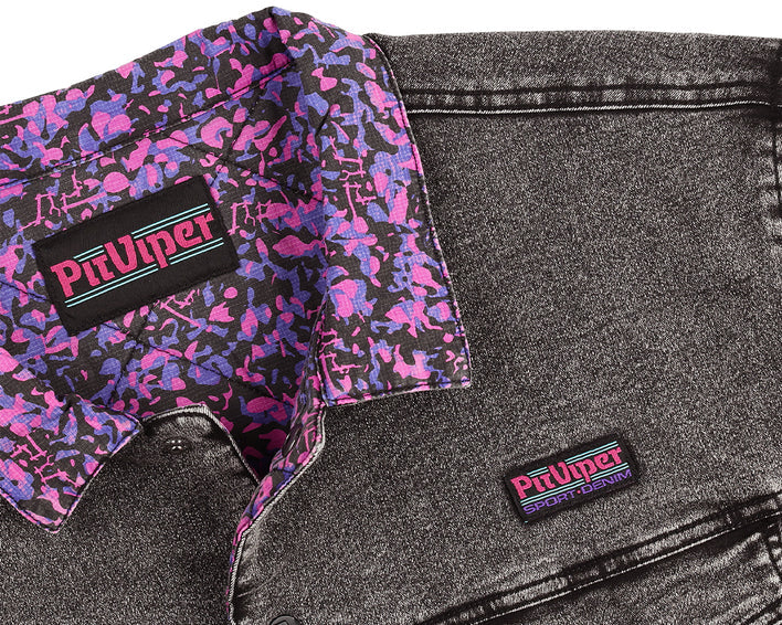 Pit Viper Sport Reversible Demin Jacket