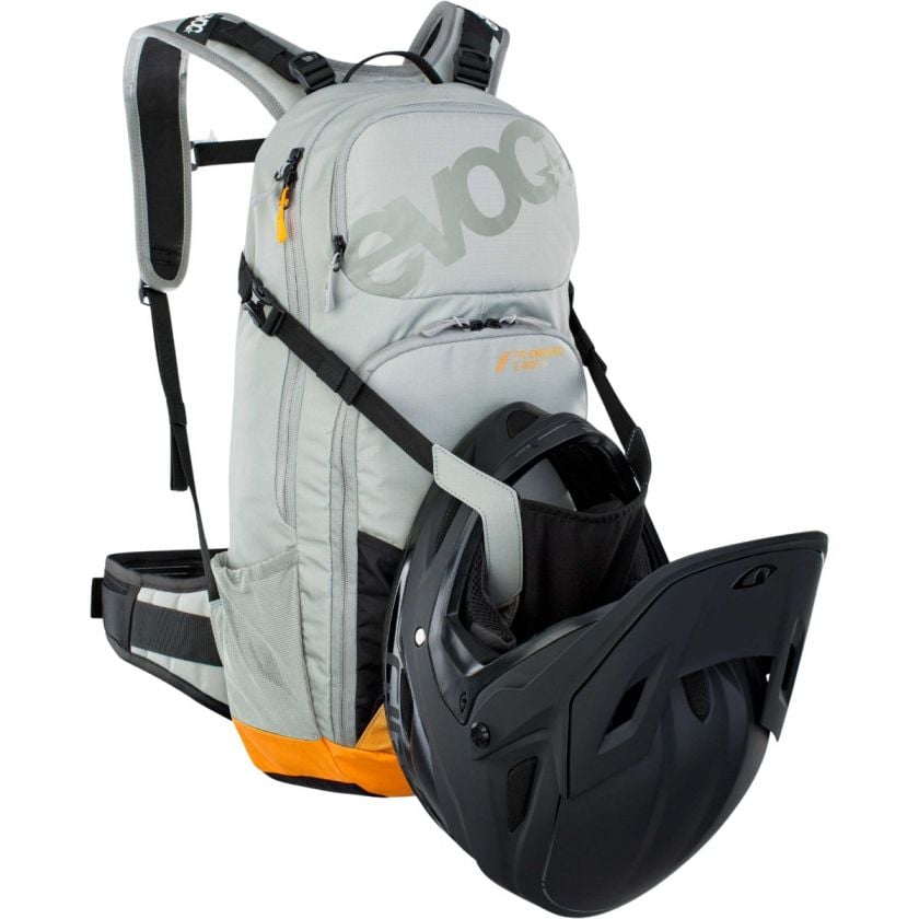EVOC FR Enduro E-RIDE Backpack 16L- Stone/Bright Orange
