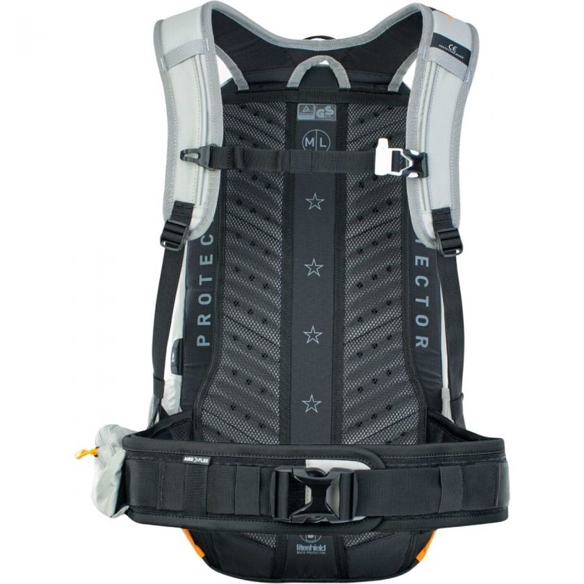 EVOC FR Enduro E-RIDE Backpack 16L- Stone/Bright Orange