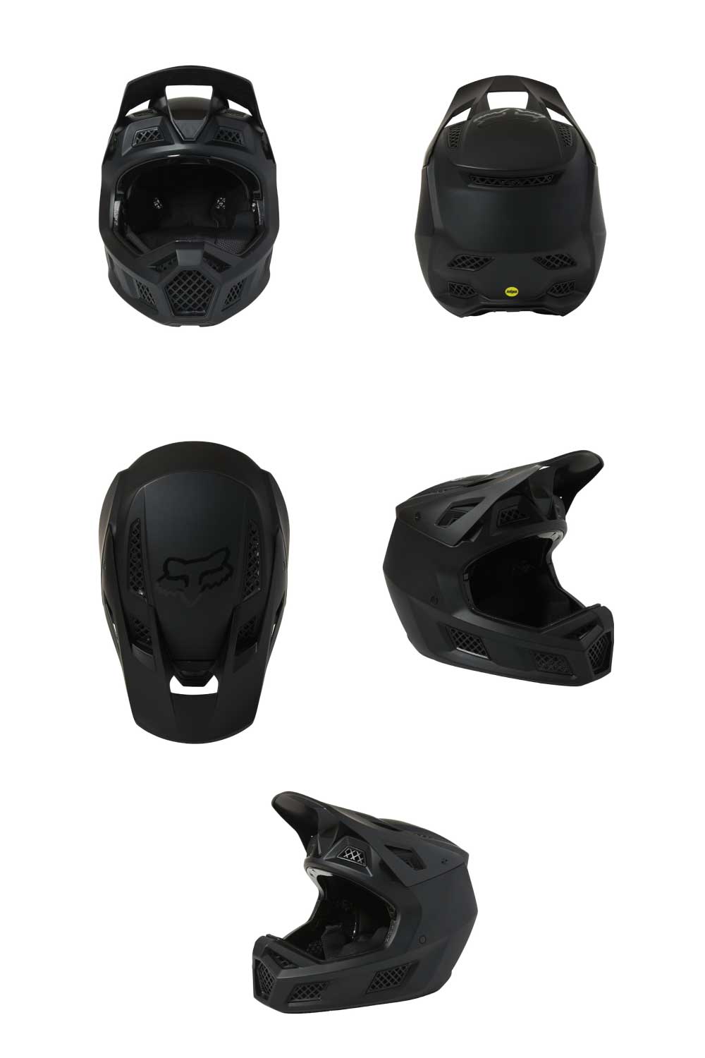 FOX RACING 2025 RPC MIPS Mountain Bike Helmet - Matte Carbon