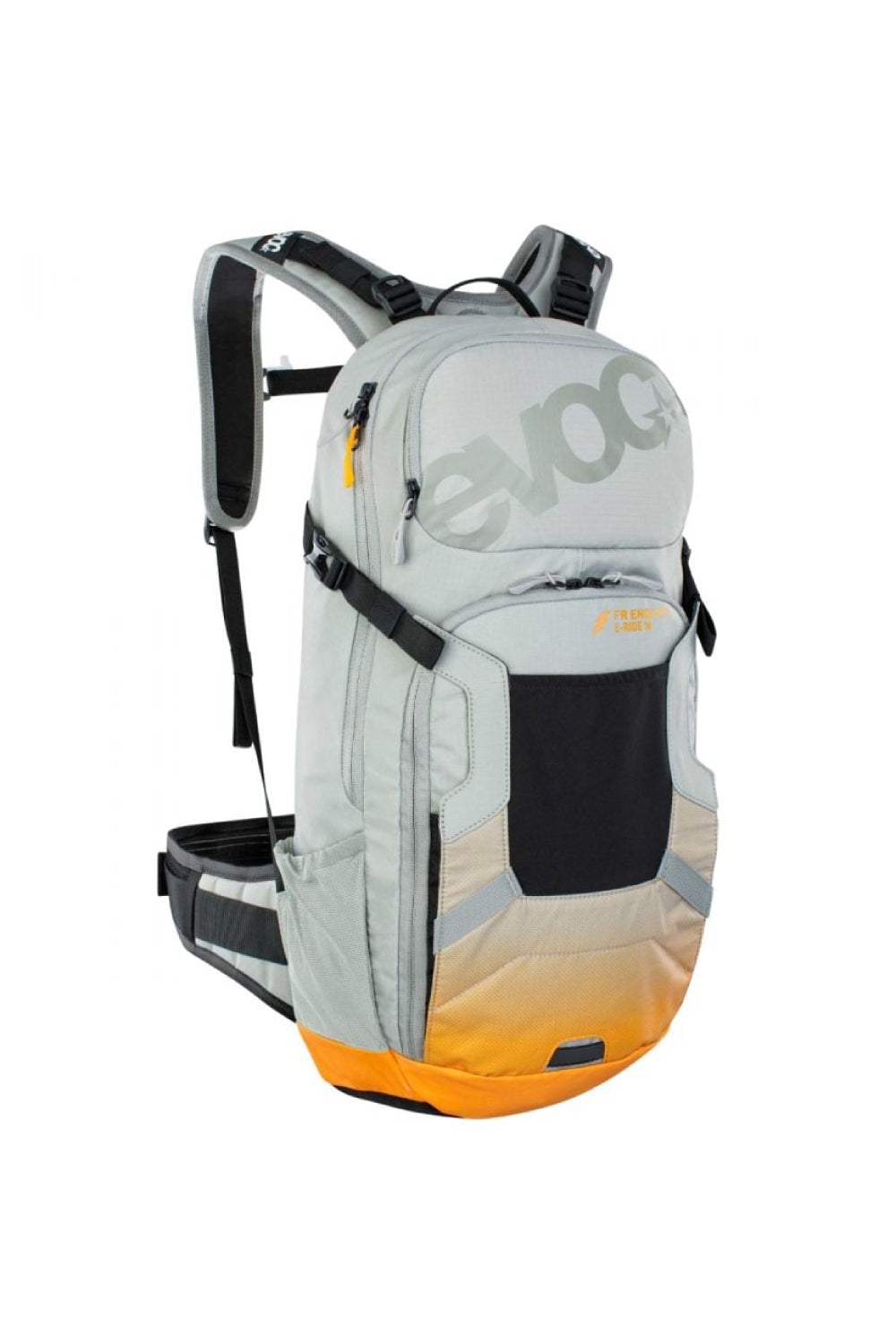 EVOC FR Enduro E-RIDE Backpack 16L- Stone/Bright Orange