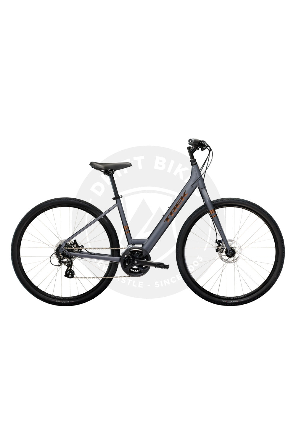 TREK 2023 Verve 1 Disc Lowstep Bike