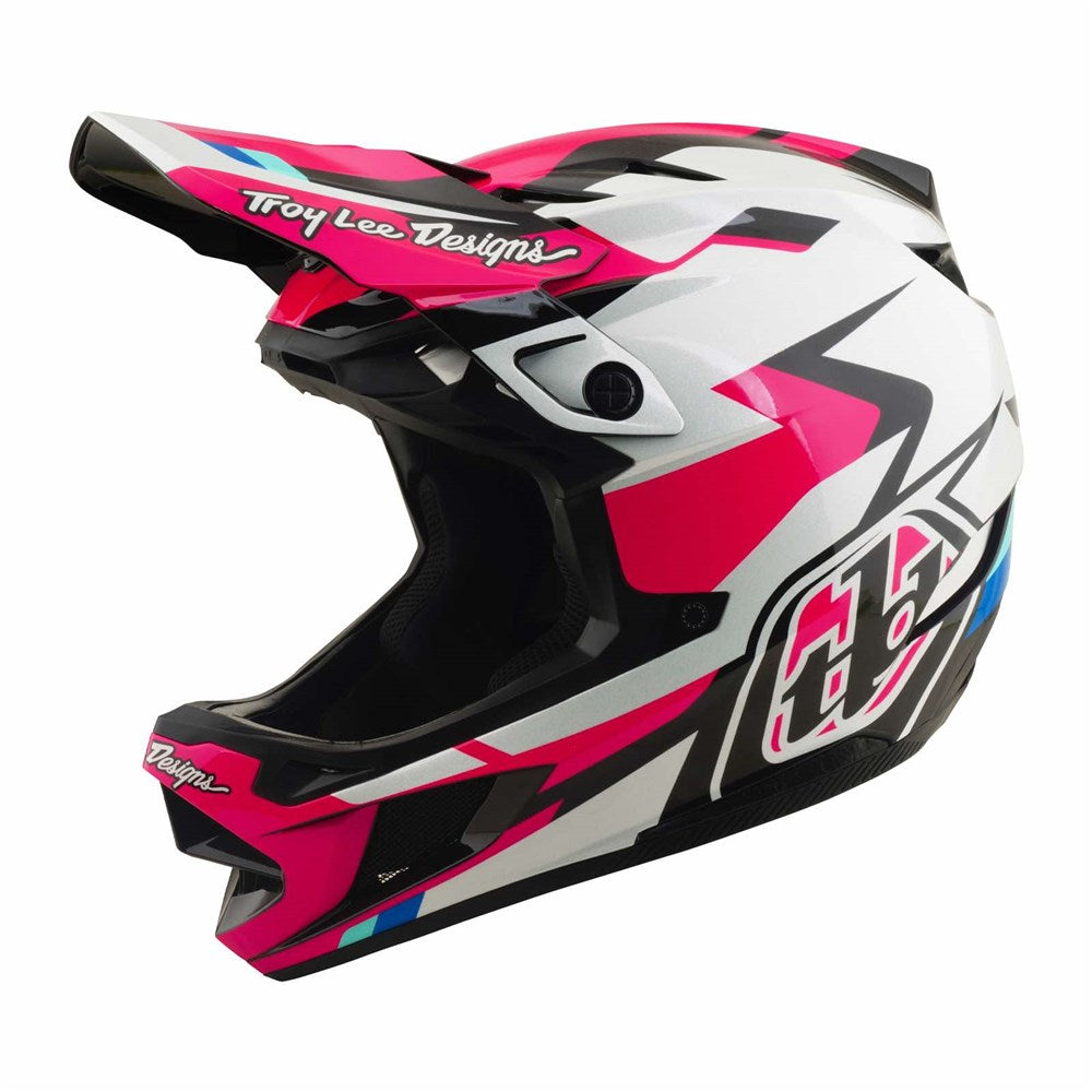 Troy Lee Designs 26.1 D4 Poly Helmet Mips Roamer Magenta Xlg / 2Xl