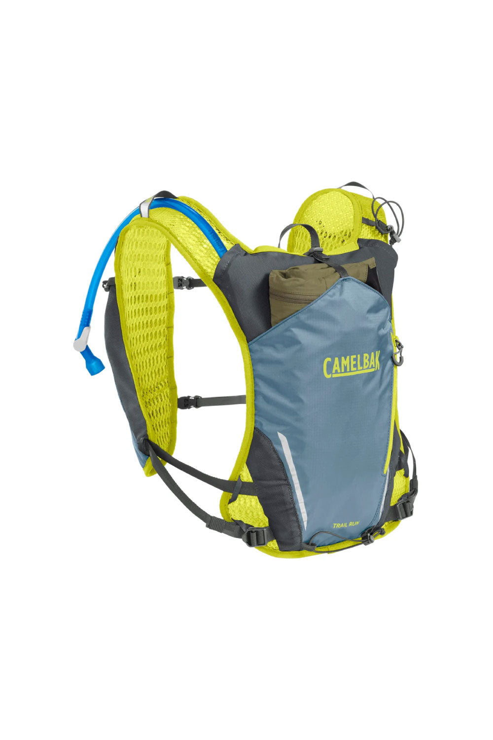 CAMELBAK Women's Trail Run Vest 1L Smoke Blue/Limeade