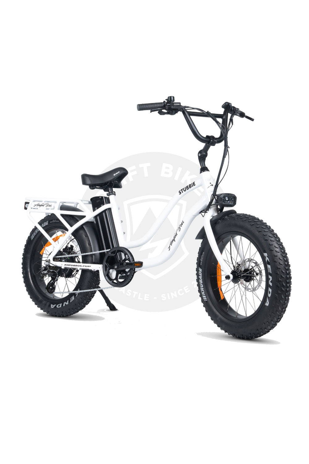 AMPD Bros Stubbie-S Original S3 Fat Tyre Electric Cruiser Bike