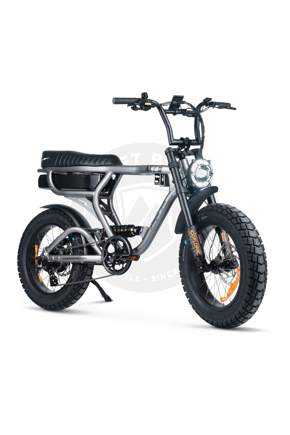 AMPD Bros Ace-X PRO S4 Dual Suspension Fat Tyre Electric Bike