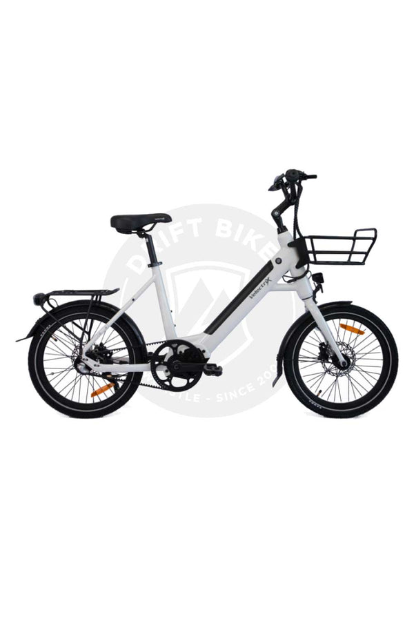 Velectrix Compact Pulse, Bafang Mid-drive (60nm), 12.8ah/461wh, 3i, Belt Dr (My23) -  White