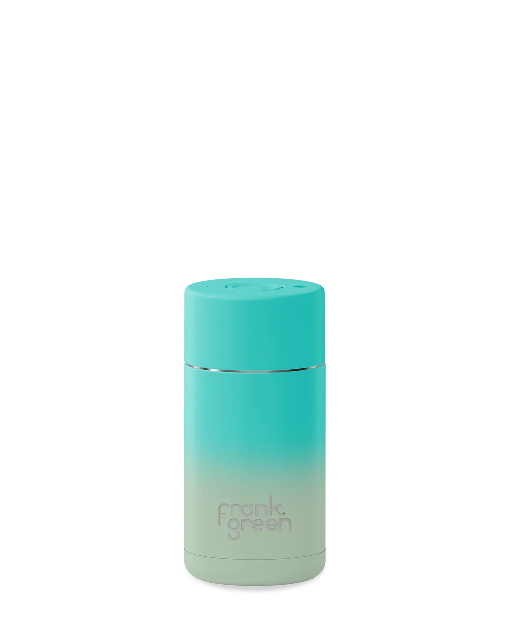 FRANK GREEN 12oz (355ml) Ceramic Reusable Cup with Push Button Lid