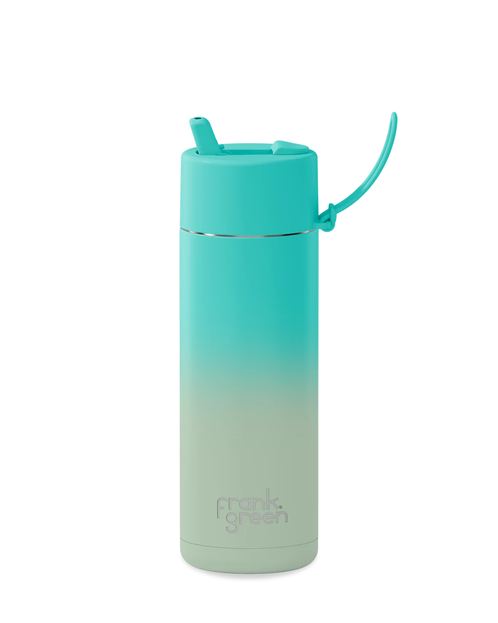 FRANK GREEN 20oz (595ml) Stainless Ceramic Reusable Bottle With Flip Lid