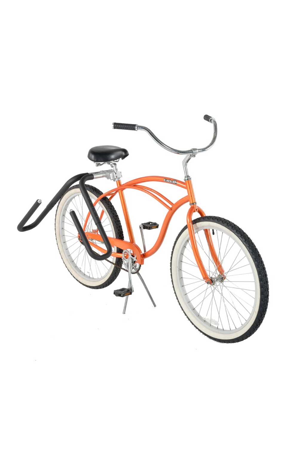 MOVED BY BIKES Shortboard Bike Rack (Fits E-Bikes & Regular Bikes)