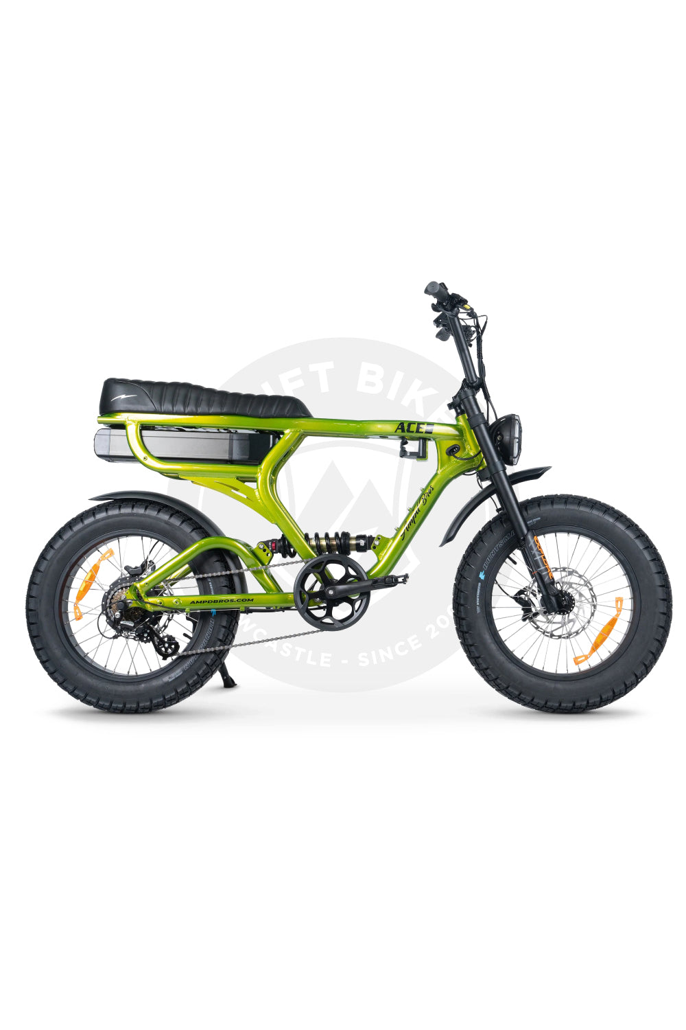 AMPD Bros Ace-X PRO S4 Dual Suspension Fat Tyre Electric Bike