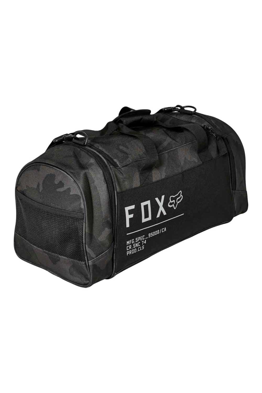 Fox Racing 2024 Duffle Bag Black Camo