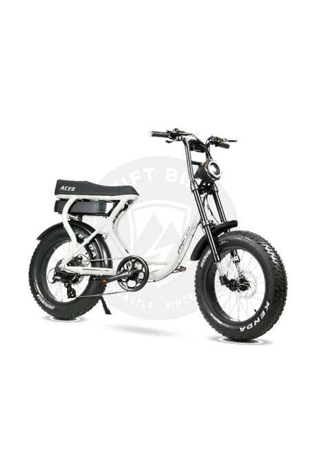 AMPD Bros Ace-S Plus+ Gen 4 Fat Tyre Step Thru Electric Bike