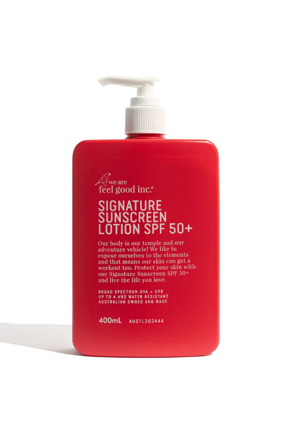 WE ARE FEEL GOOD SUNSCREEN LOTION SPF 50+ 400ML