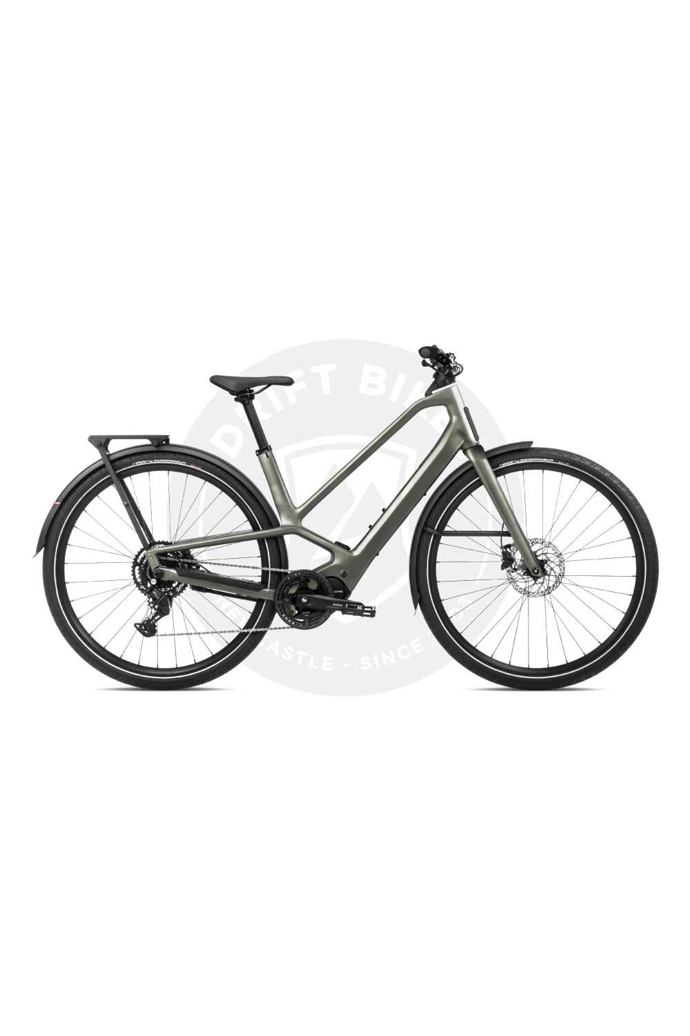 Orbea Diem 30 630W Electric Bike - Spaceship Green - Large