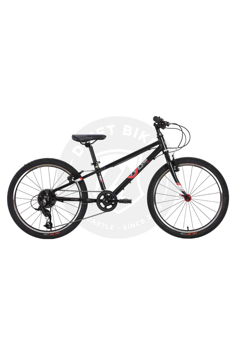 BYK E450 MTB (8 SPD) MATTE BLACK (B) Kids Bike