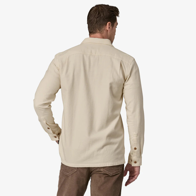 Patagonia Mens Long Sleeve Organic Cotton MW Fjord Flannel Shirt