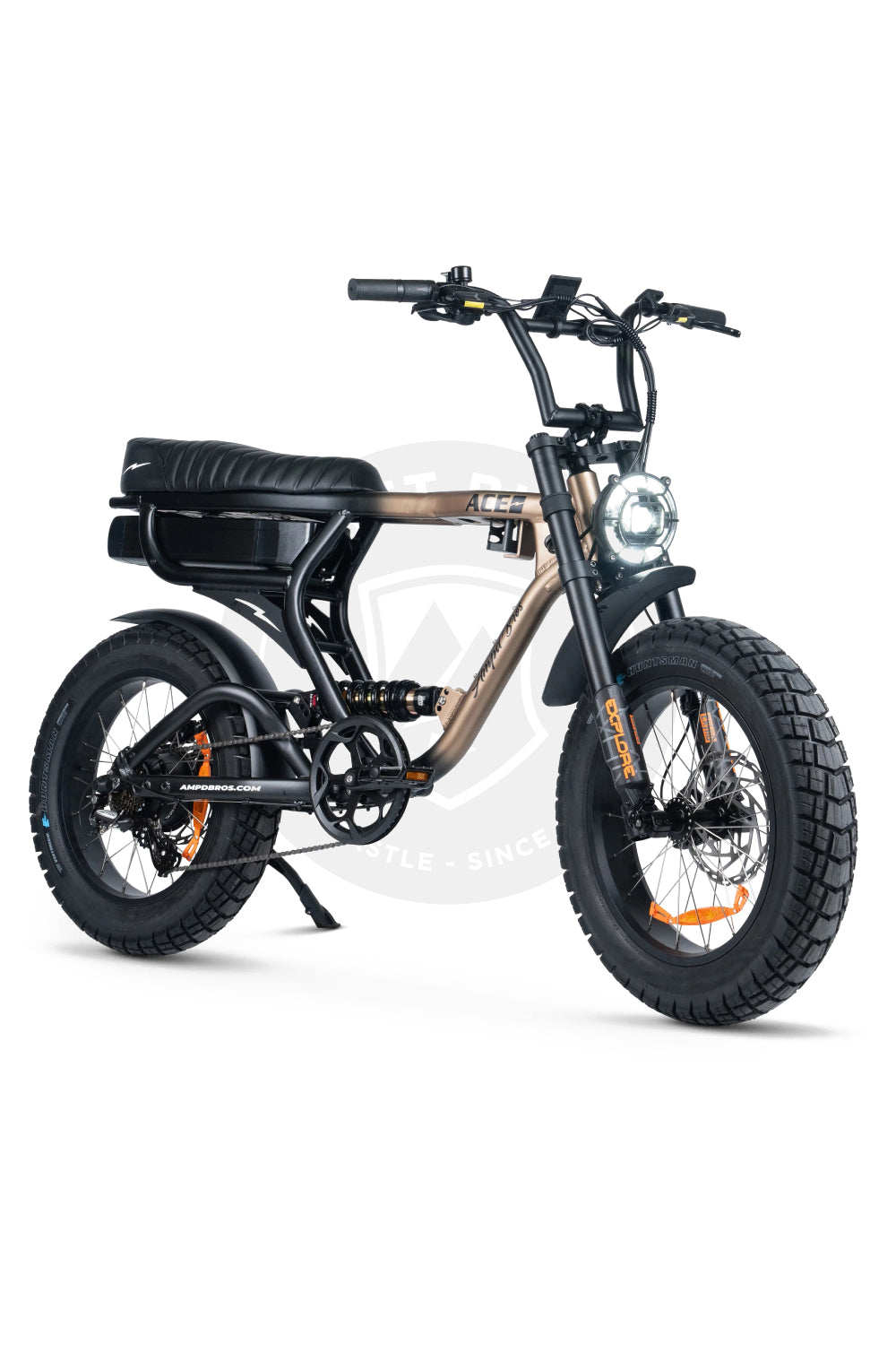 AMPD Bros Ace-X PRO S4 Dual Suspension Fat Tyre Electric Bike