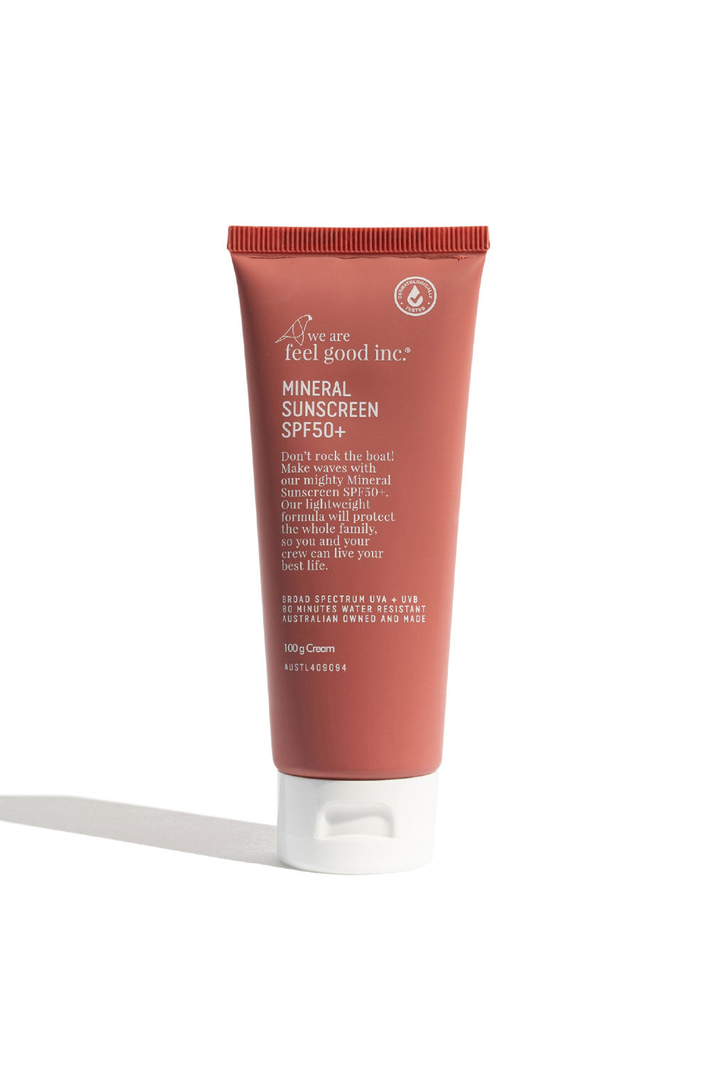 WE ARE FEEL GOOD MINERAL SUNSCREEN LOTION SPF 50+ 100G