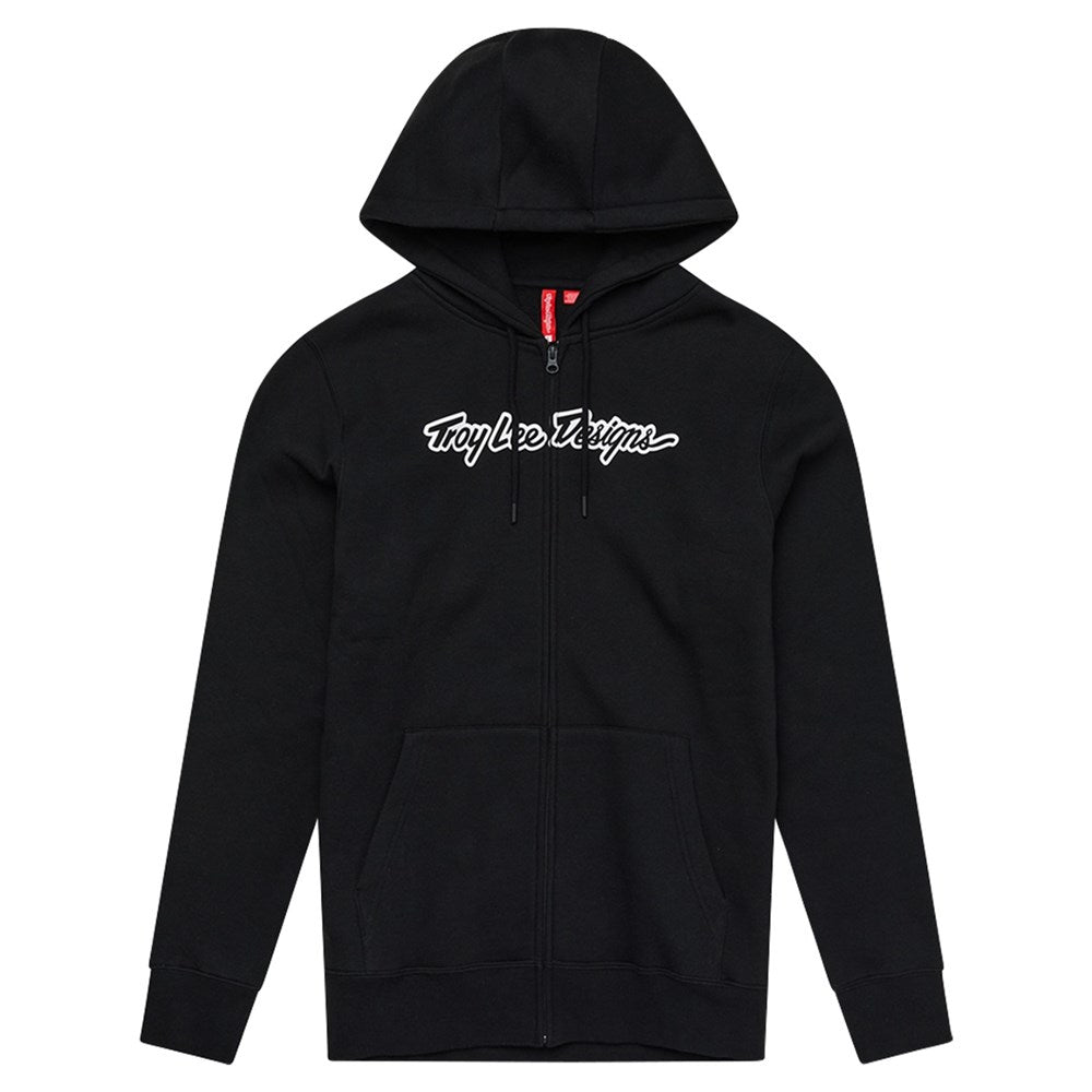 Troy Lee Designs 26.1 Zip Up Hoodie Signature Black 2Xl