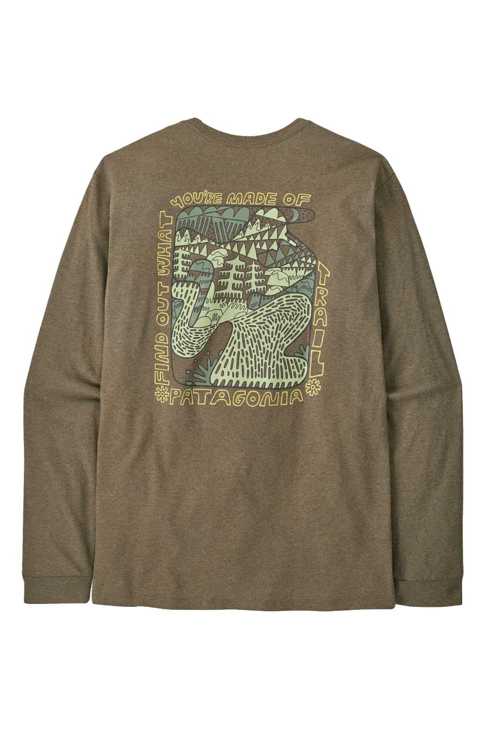 Patagonia Mens Long - Sleeved Made Of Responsibili-tee
