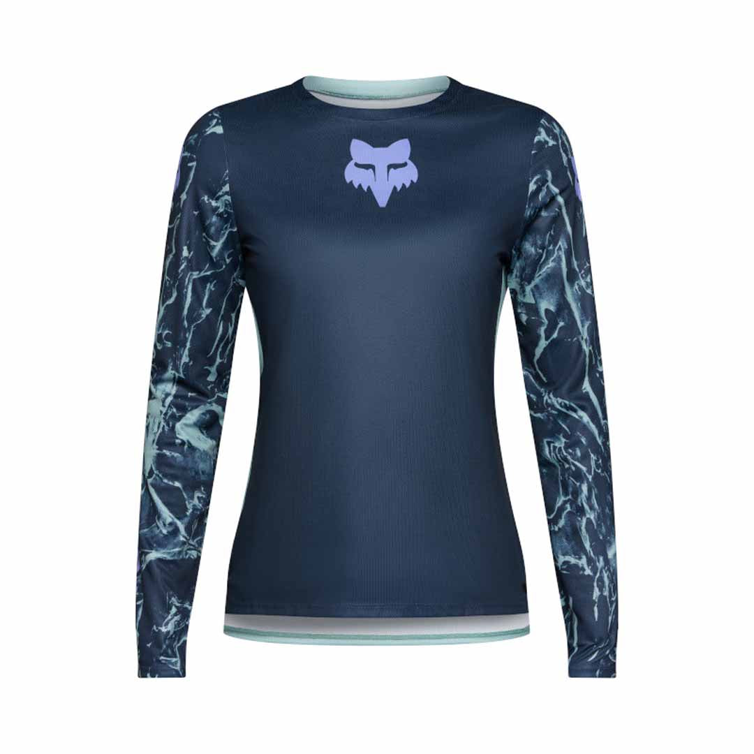 Fox Racing 26 Womens Ranger Ls Image Feel Mtb Jersey