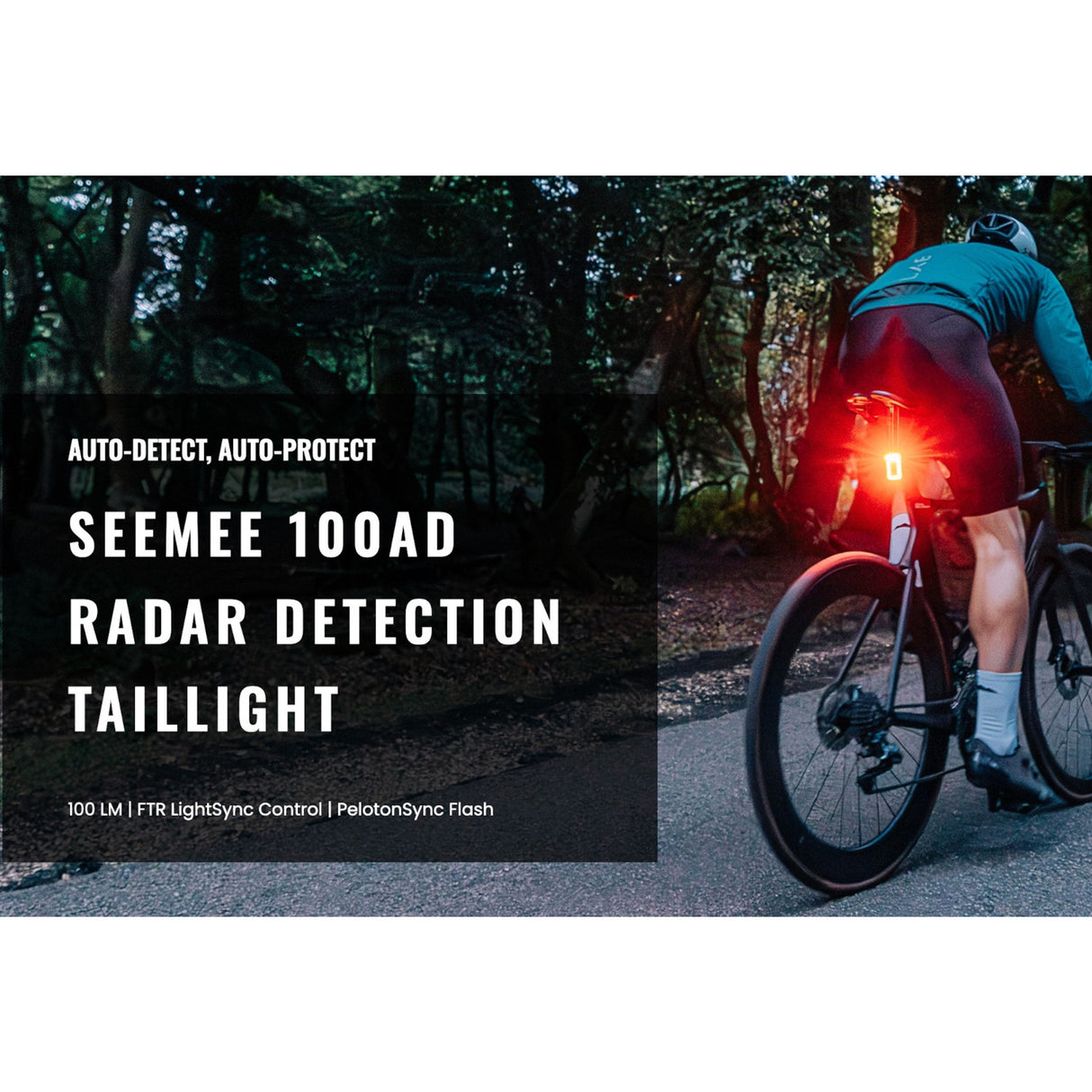 Magicshine Seemee 100 Auto Detect Radar Detection Taillight