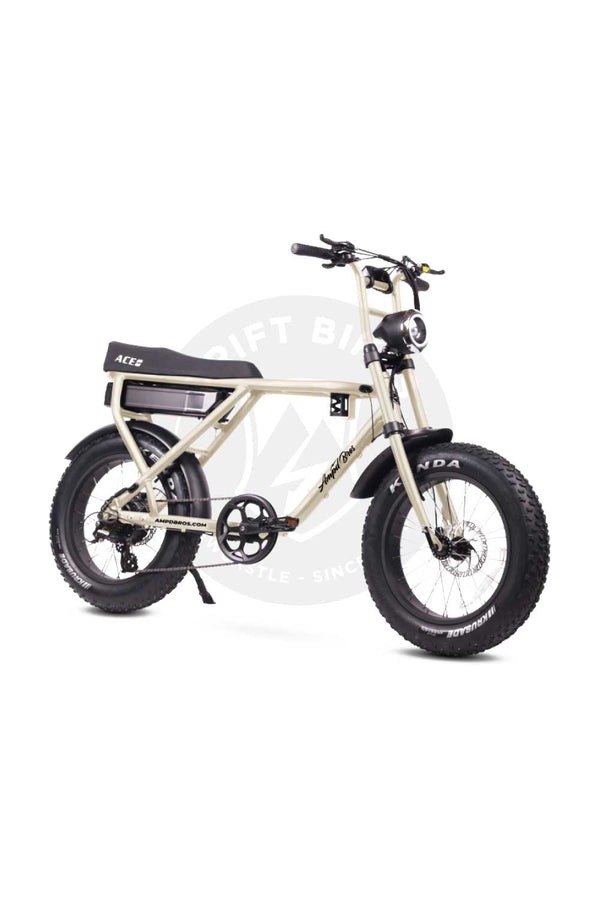 AMPD Bros ACE-X + 500W Electric Bike - Dune