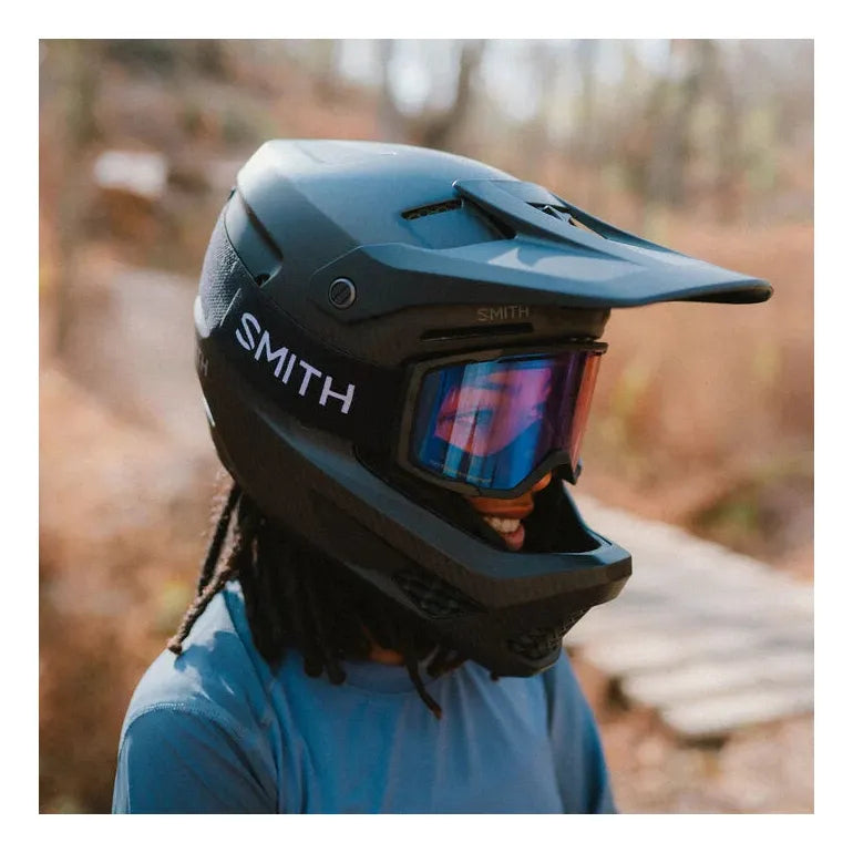 SMITH HARDLINE CARBON MIPS FULLFACE HELMET