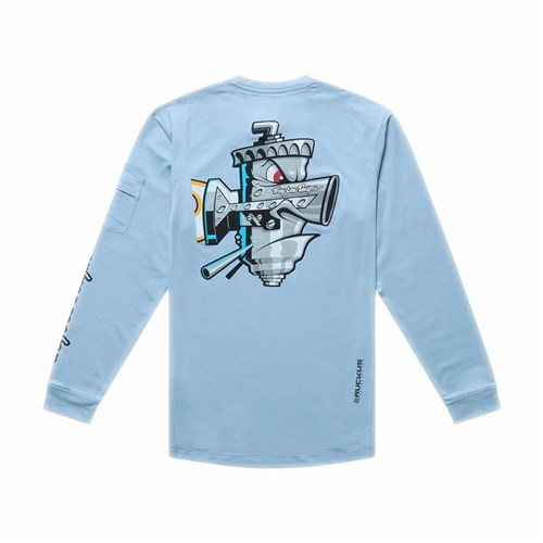 Troy Lee Designs 26.1 Youth Ruckus Ride LS Tee Carbs Dawn