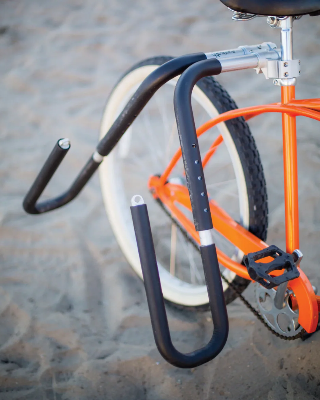 MOVED BY BIKES Shortboard Bike Rack (Fits E-Bikes & Regular Bikes)