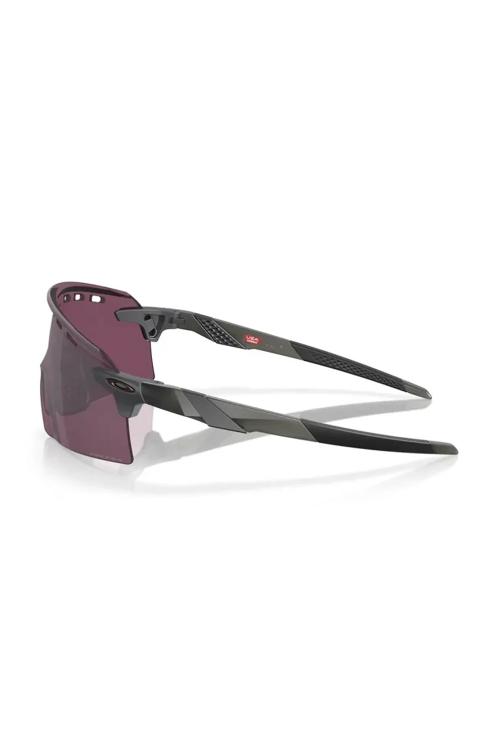 Oakley Encoder Strike Sunglasses - Matte Grey Smoke W/ Prizm Road Black Lens
