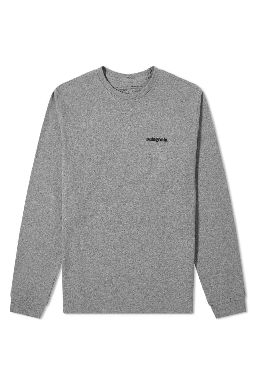 Patagonia Men's Long Sleeve P-6 Logo Responsibilli-Tee