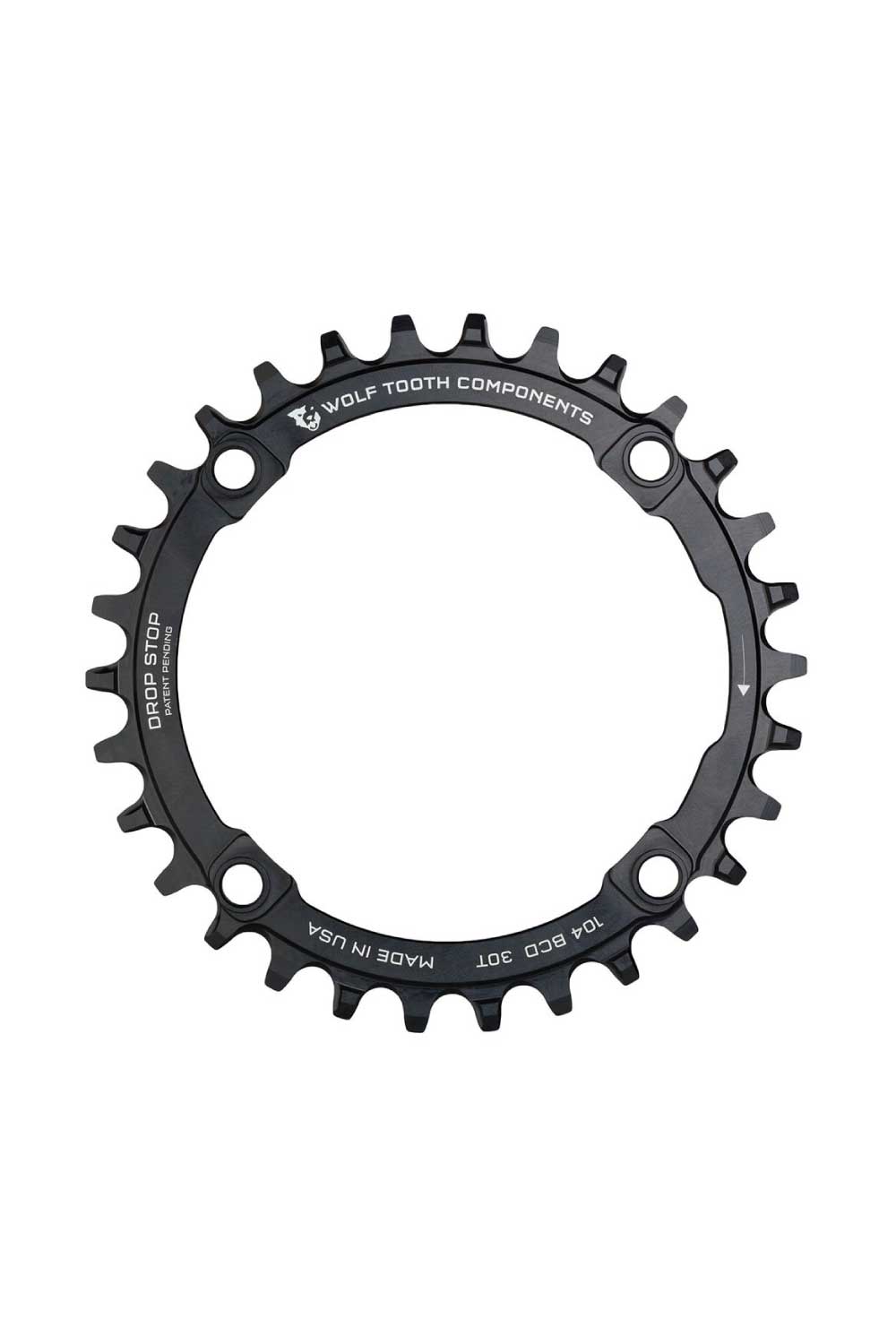Wolf Tooth 104 BCD Drop Stop Narrow Wide Chainring – Drift Bikes