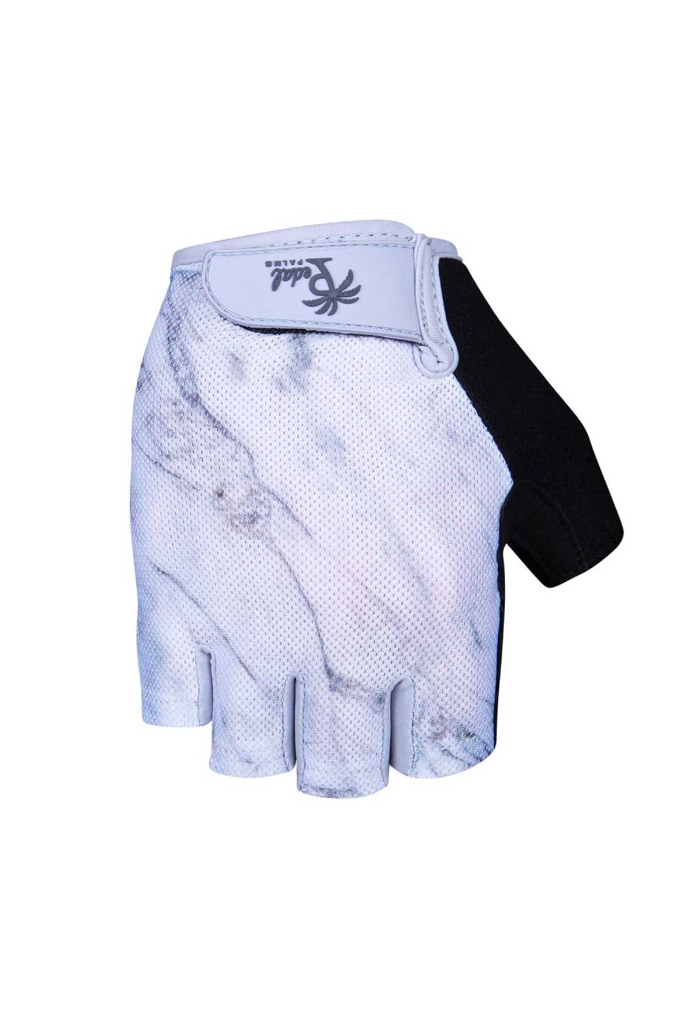 Pedal Palms Fingerless Bike Gloves - Marble
