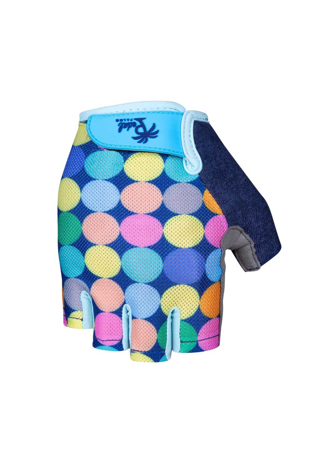 Pedal Palms Fingerless Bike Gloves - Polka III