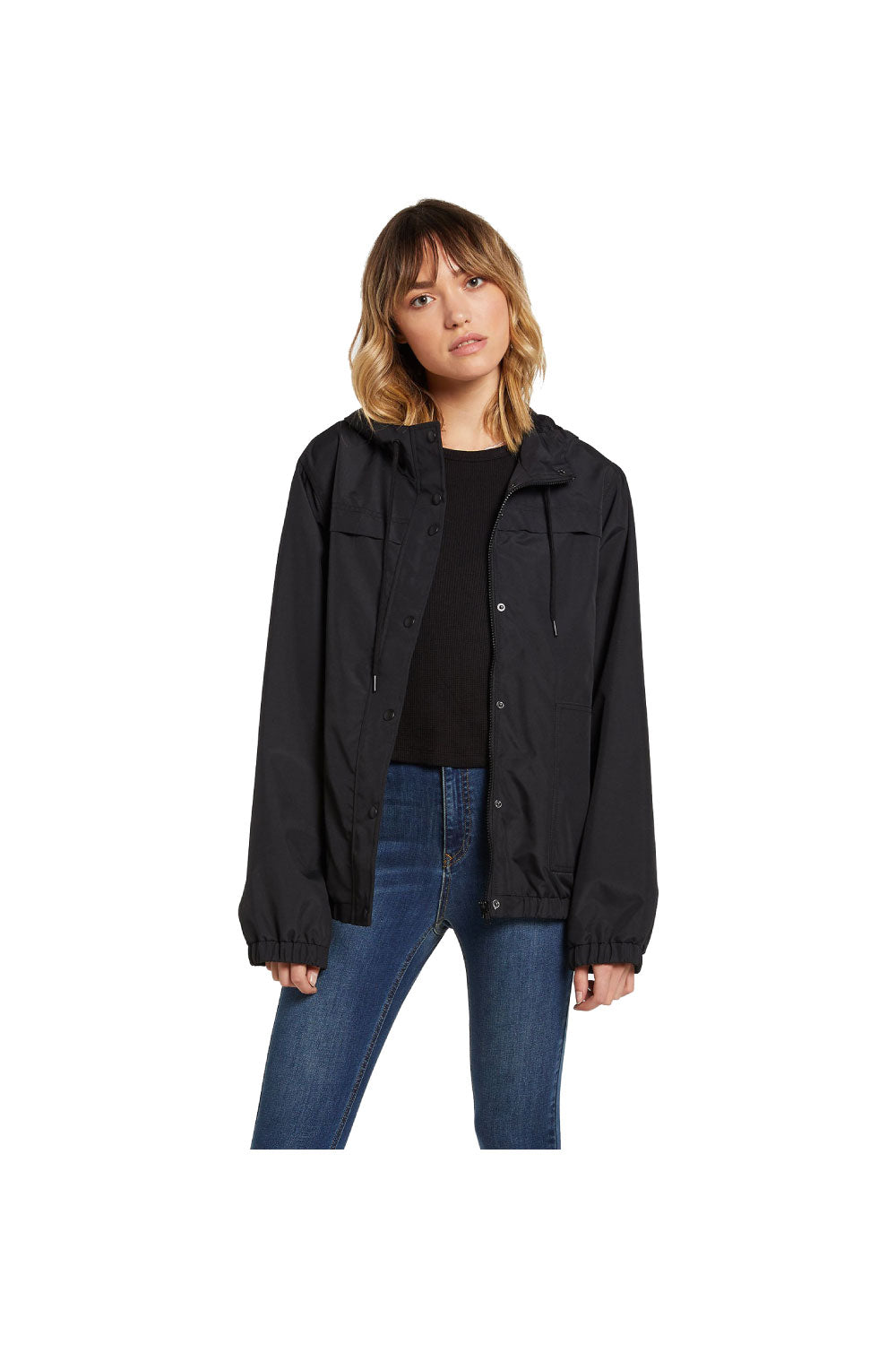 VOLCOM Women's Enemy Stone Jacket Black