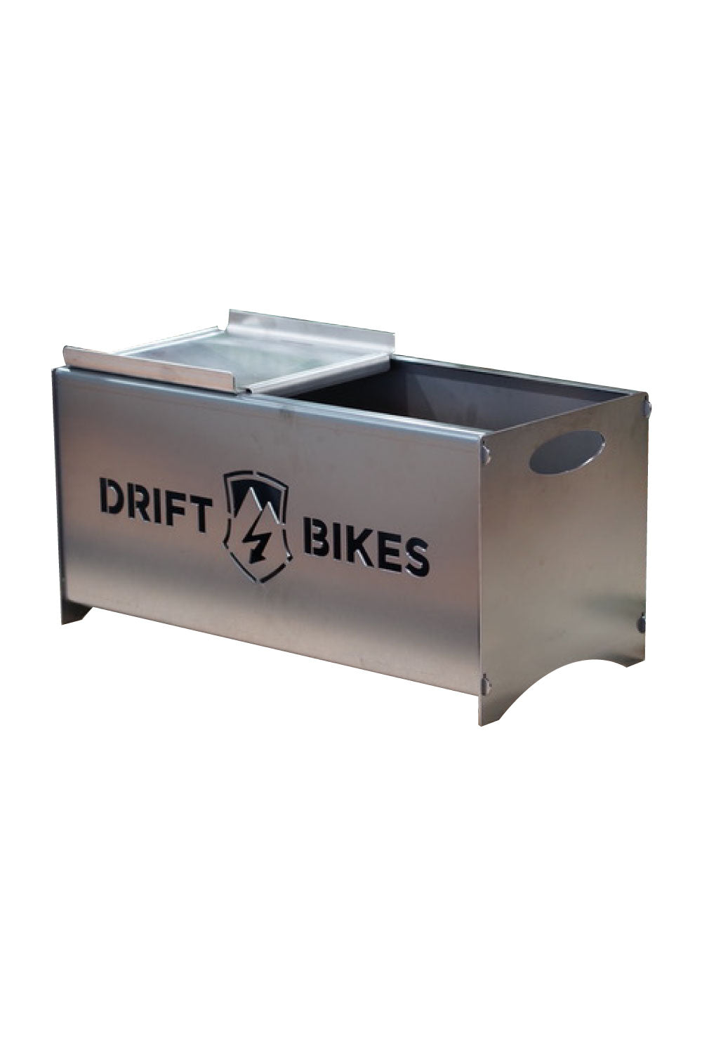 Drift Bikes Fire Pit w/ Stainless Steel Cooktop