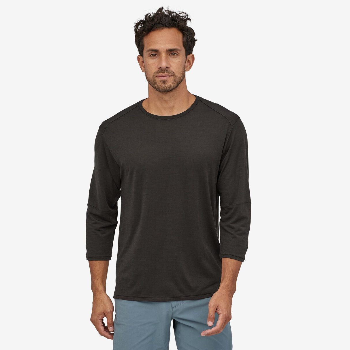 Patagonia Men's Merino 3/4 Sleeve Bike Jersey