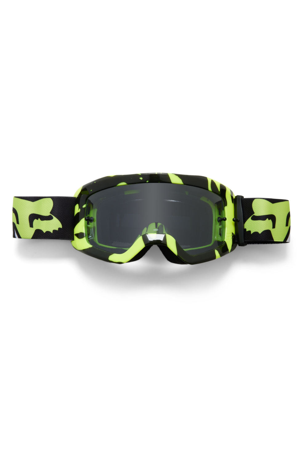 FOX Main Morphic Mirrored Goggle Youth - Spark - black/yellow