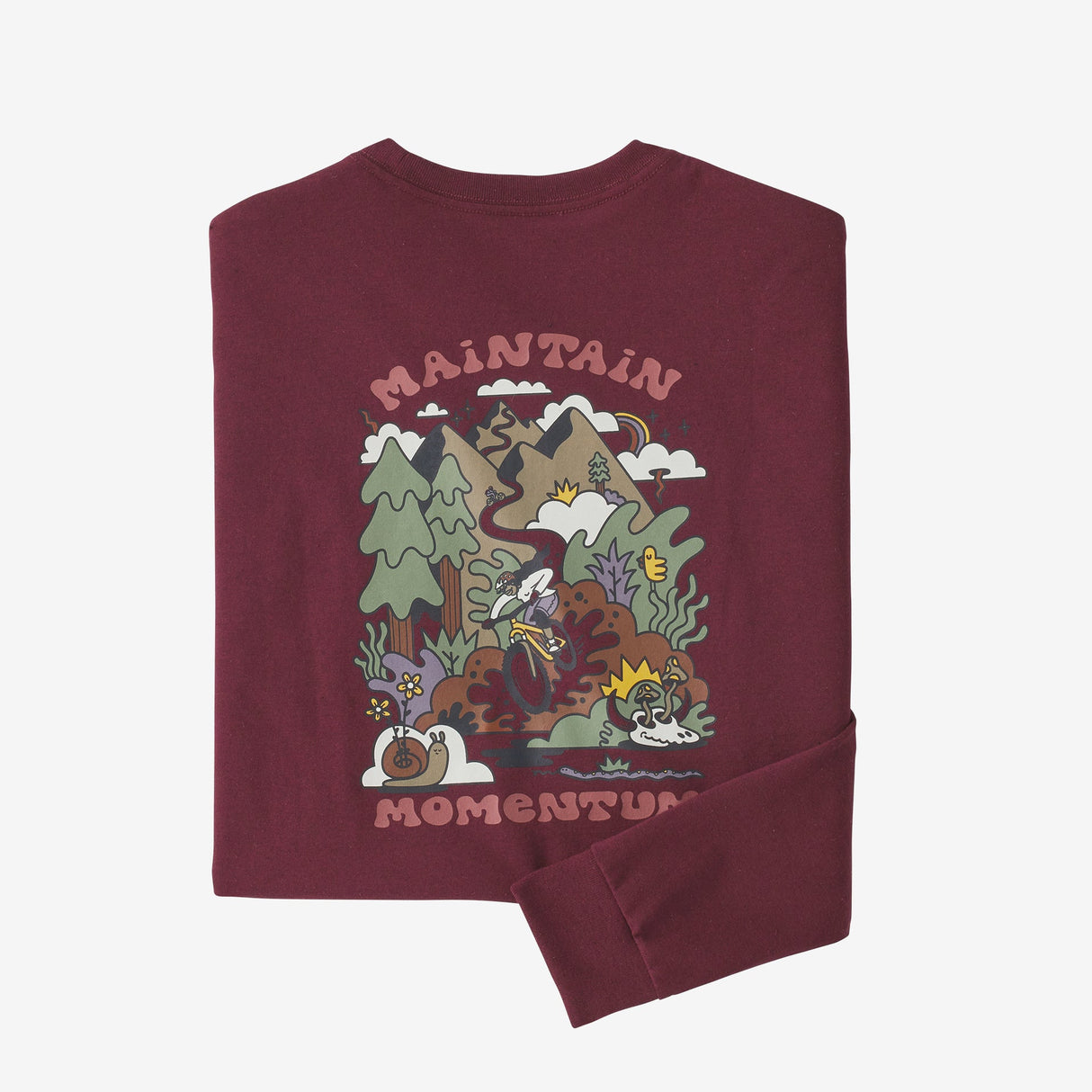 Patagonia Men's Long-Sleeved Maintain Momentum Pocket Responsibili-Tee®