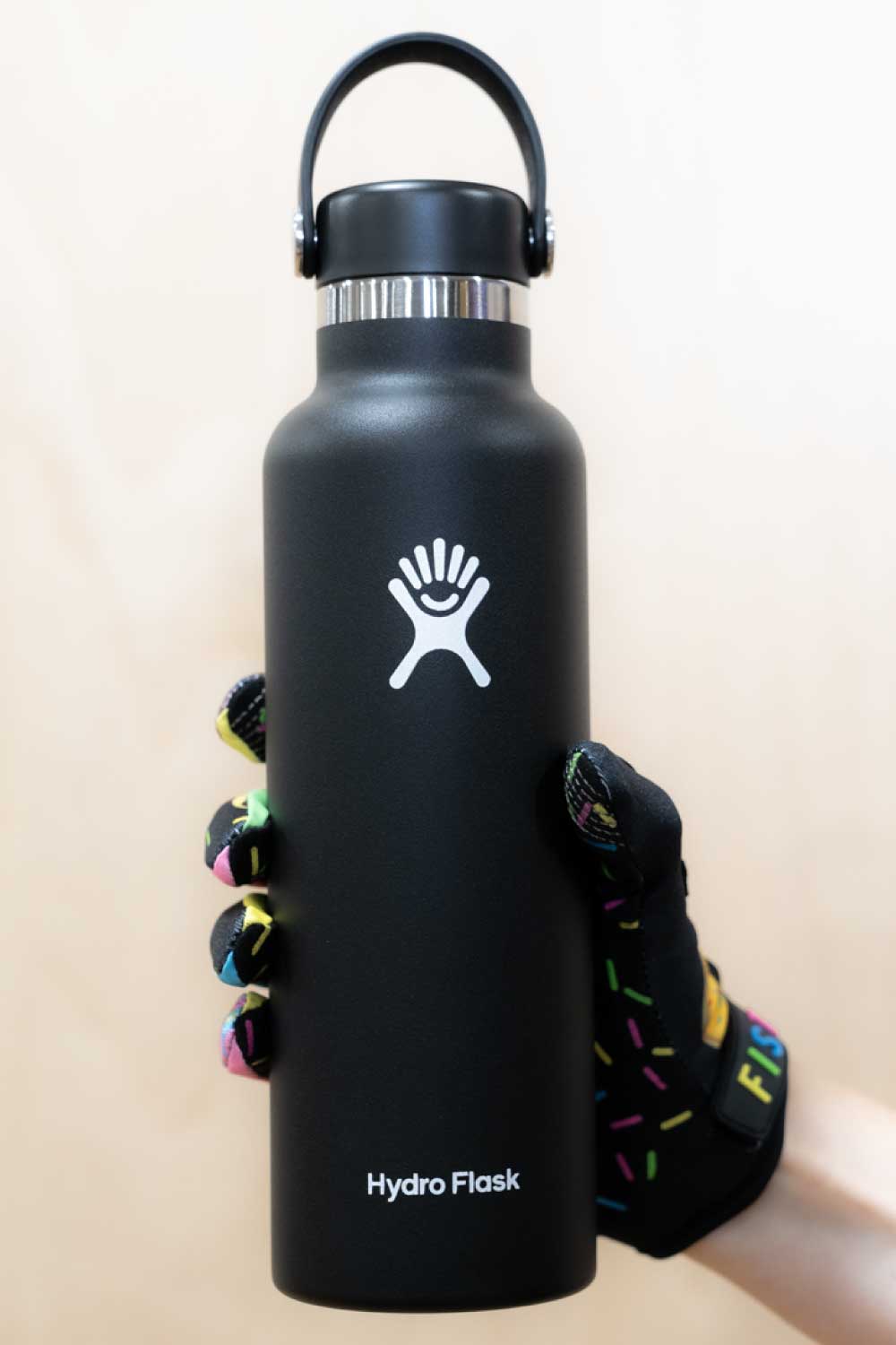 Hydro Flask X Drift Bikes 21oz (621ml) Standard Mouth Drink Bottle Black