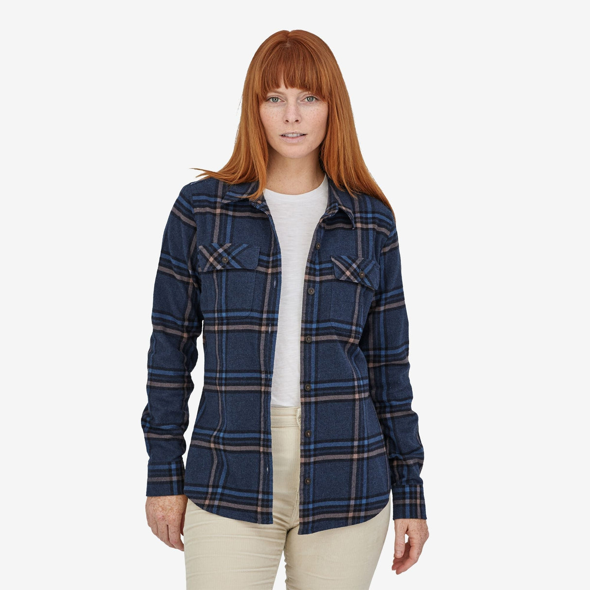 Patagonia Womens Long Sleeve Fjord Flannel Shirt