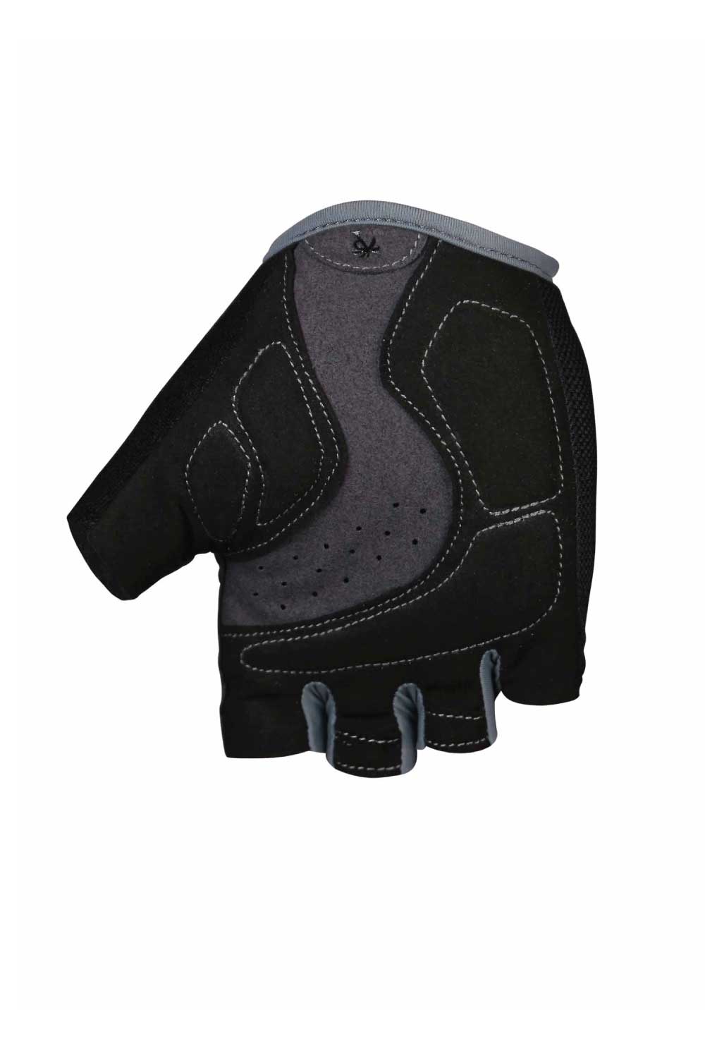 Pedal Palms Staple Black Fingerless Bike Gloves