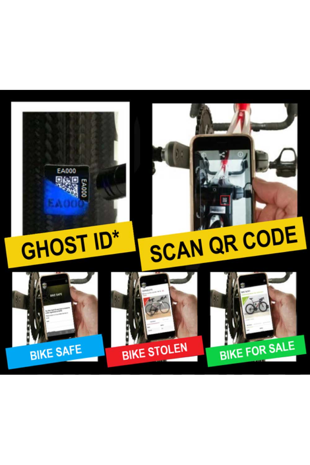 Vault Folding Lock With Bike ID Kit+