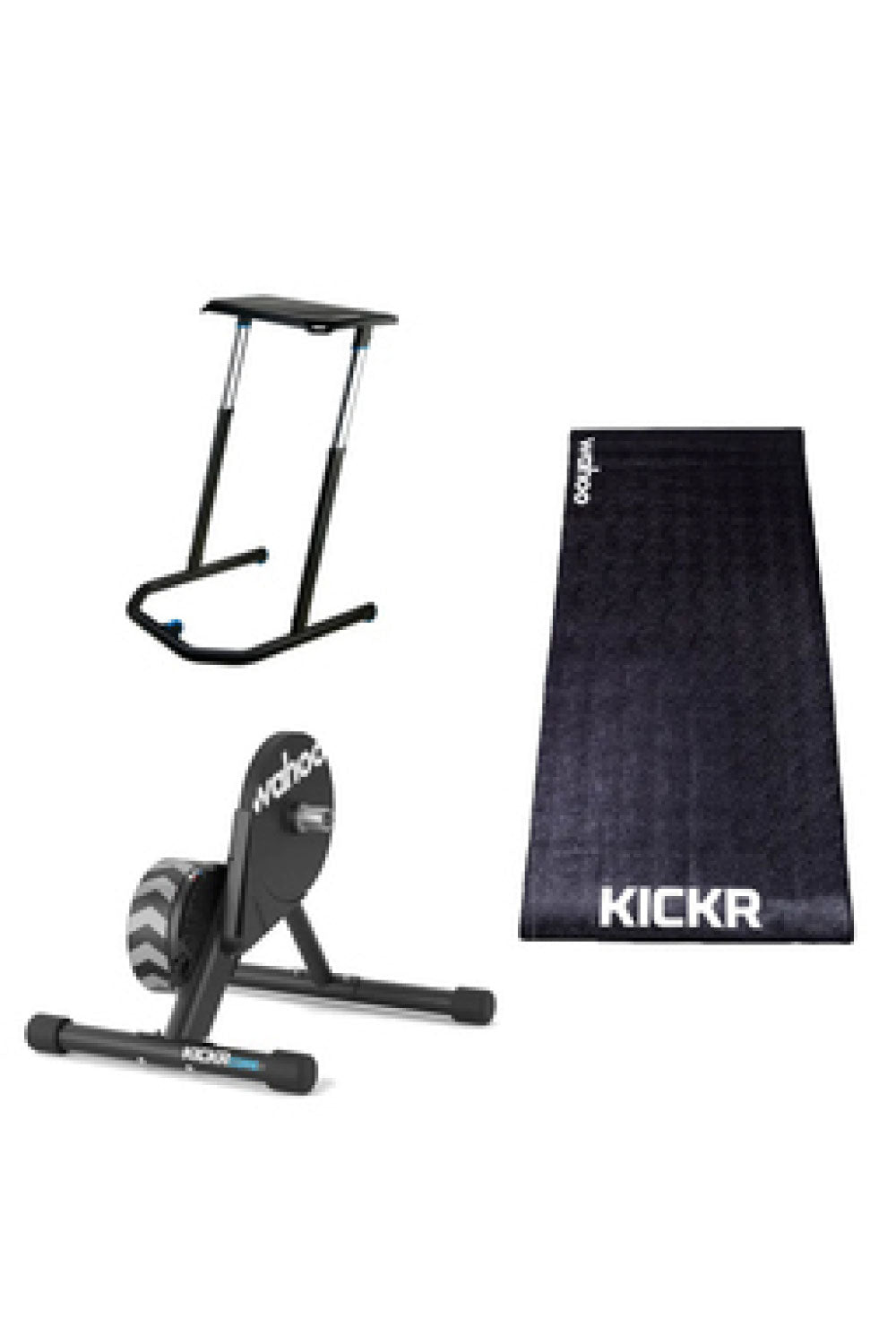 WAHOO KICKR ESSENTIALS BUNDLE #1 - INCLUDES CORE, DESK, MAT