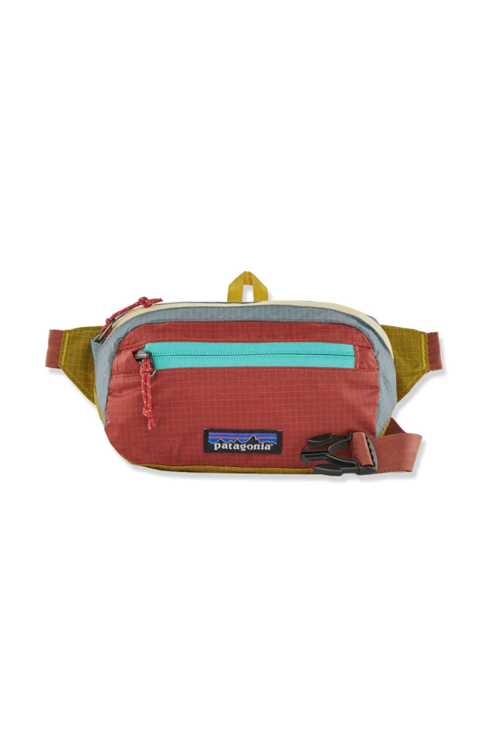 Patagonia Ultralight Black Hole Mini Hip Pack - Patchwork Cabin Gold